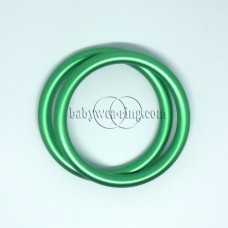 Nicerings - small rings (pair) - Green